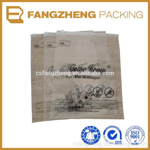 wholesale fashion packaging printing plastic zip lock bag
